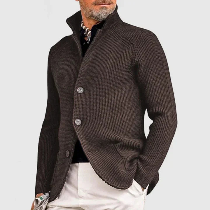 Nathaniel - Klassische Strickjacke für Herren