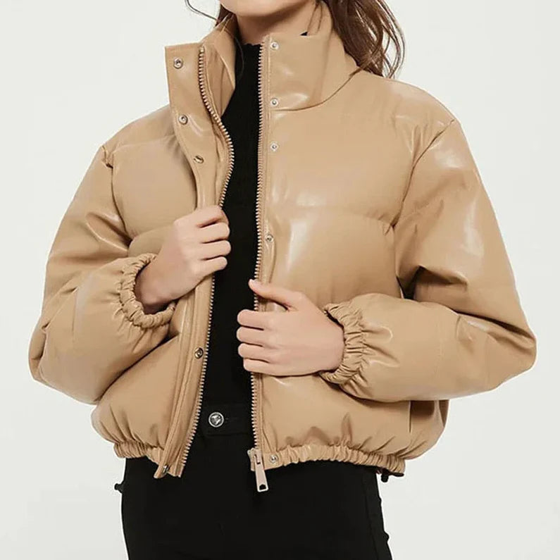 Mila | Trendige Puffer-Bomberjacke für Damen