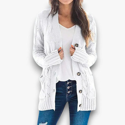 Olivia - Modische Strickjacke für Damen