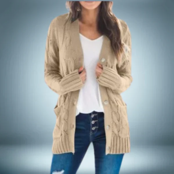 Olivia - Modische Strickjacke für Damen