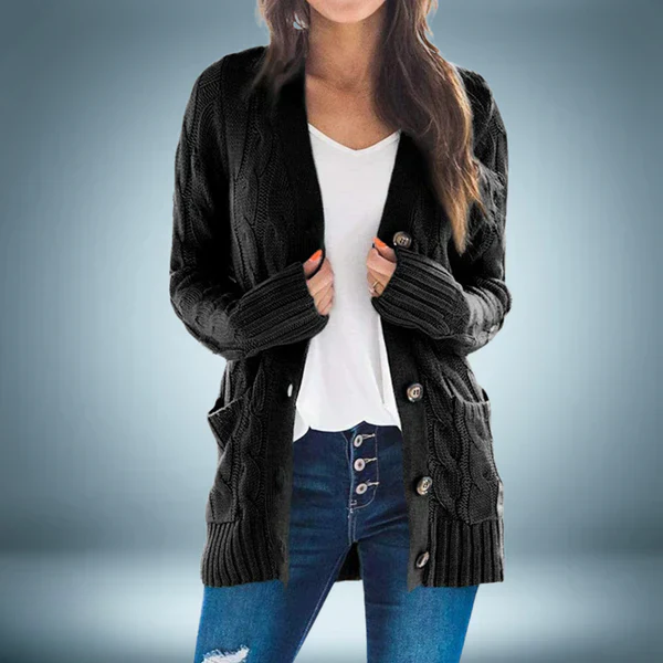 Olivia - Modische Strickjacke für Damen