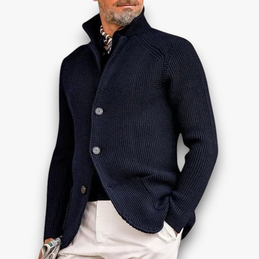 Nathaniel - Klassische Strickjacke für Herren