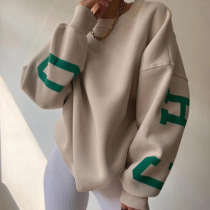 Elena | Urban Statement-Pullover in Übergröße für Damen