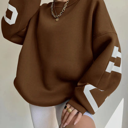 Elena | Urban Statement-Pullover in Übergröße für Damen