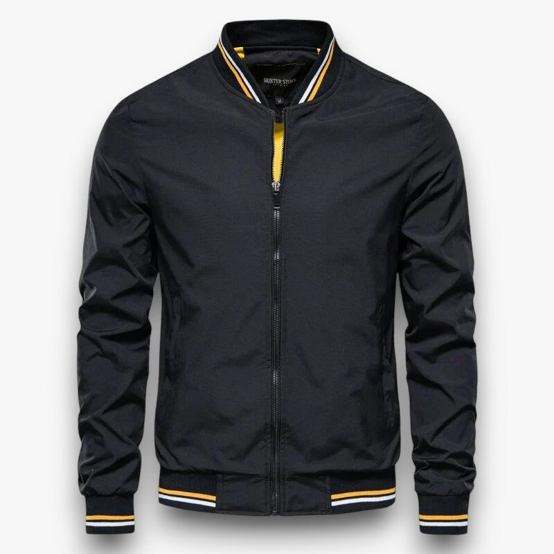 Fabian | Leichte Bomberjacke mit sportlichen Details für Herren
