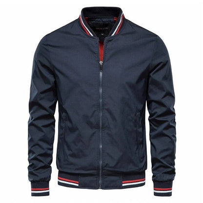Fabian | Leichte Bomberjacke mit sportlichen Details für Herren