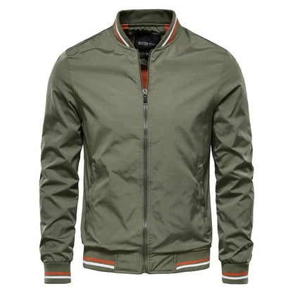 Fabian | Leichte Bomberjacke mit sportlichen Details für Herren