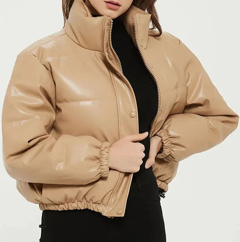 Mila | Trendige Puffer-Bomberjacke für Damen