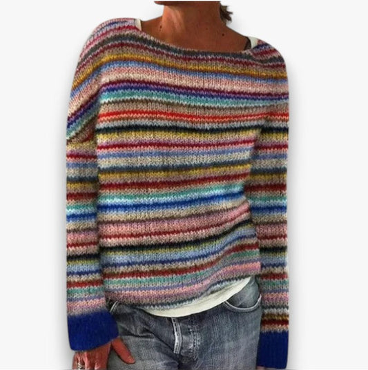 Bella - Gestreifter Pullover für Damen